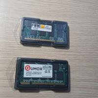 2GB (2 x 1GB) PC2700 DDR333 sodimm per notebook