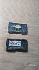 2GB (2 x 1GB) PC2700 DDR333 sodimm per notebook