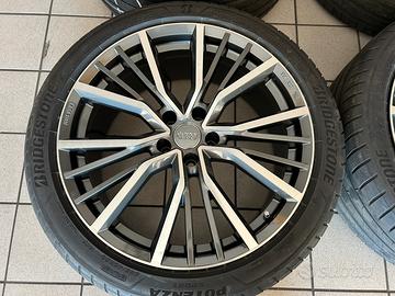 Cerchi in lega 20 per audi Q3 A6 con gomme