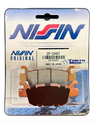 Coppia pastiglie freno nissin st 334