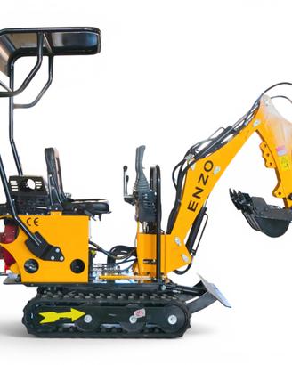MINI ESCAVATORE ENZO HT-08 - DIESEL 7 KW, COMPATTO