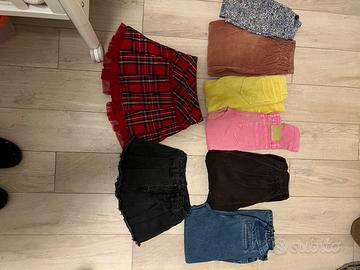 Box abbigliamento bambina 5/6 anni
