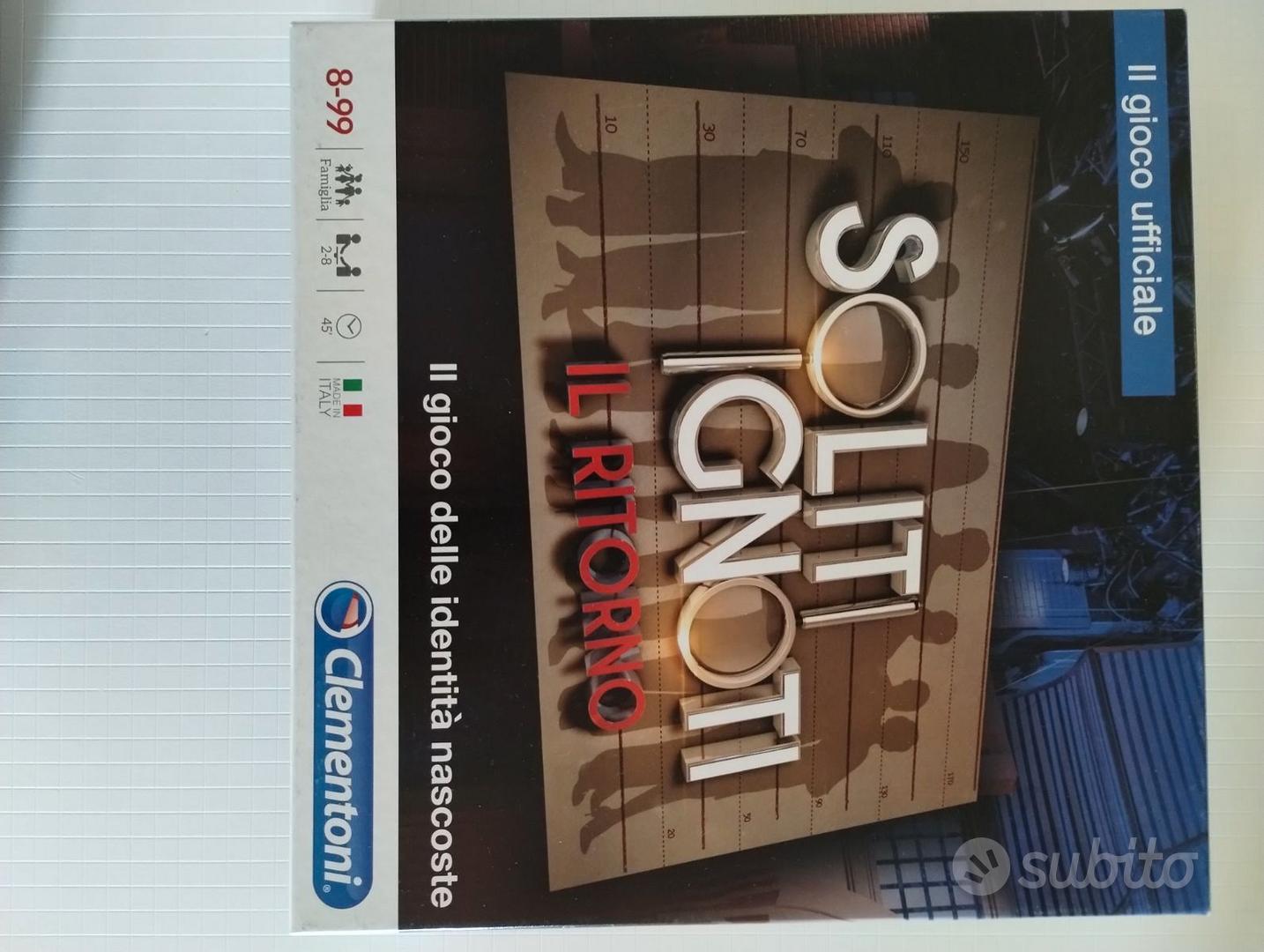 GIOCO DA TAVOLO SOLITI IGNOTI IL RITORNO Tutto per i bambini In