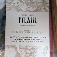 sacco copripiumino 1 classe Matrimoniale sabbia 