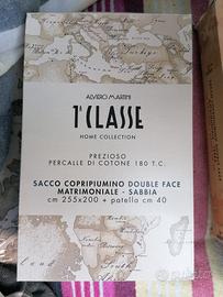 sacco copripiumino 1 classe Matrimoniale sabbia 