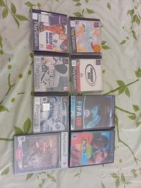 5 giochi ps1 + 3 ps2