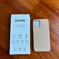 Cover beige in silicone I phone