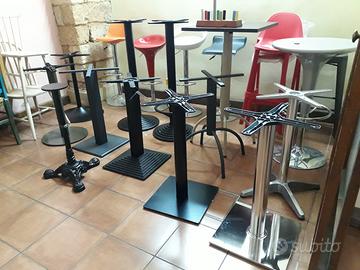 Gamba per tavolo tavolino metallo ghisa alluminio