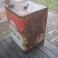 Latta olio esso vintage