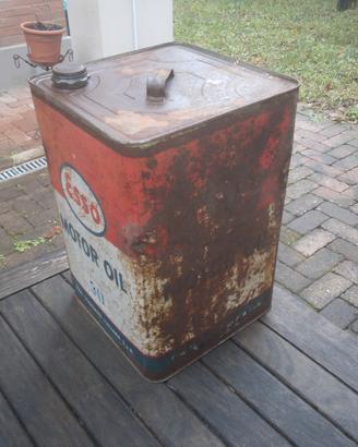 Latta olio esso vintage