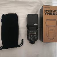 flash yongnuo canon yn560  e yn565