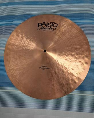 Crash ride 20” paiste masters dark