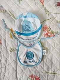 SSC napoli/ cappello/ berretto/ bavaglino/ bavetta