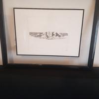 Quadro incisione di Paolo guiotto 