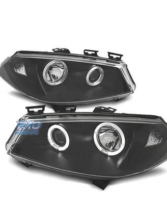 FARI PER RENAULT MEGANE 02-05 ANGEL EYES FONDO NER