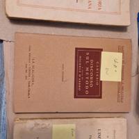 Libri N.Sapegno di M.D'Asaro e Decroly Monchamp