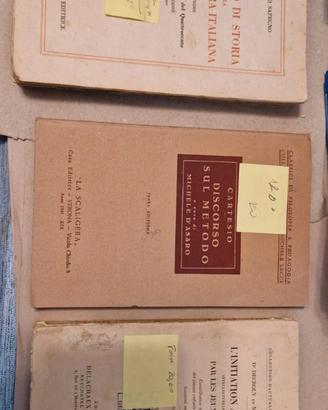 Libri N.Sapegno di M.D'Asaro e Decroly Monchamp