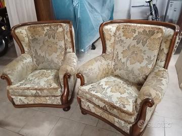 2 poltrone vintage