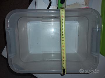 scatola box in plastica chiusura ermetica  aliment