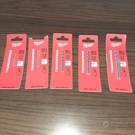 PUNTE TRAPANO METALLO MILWUKEE