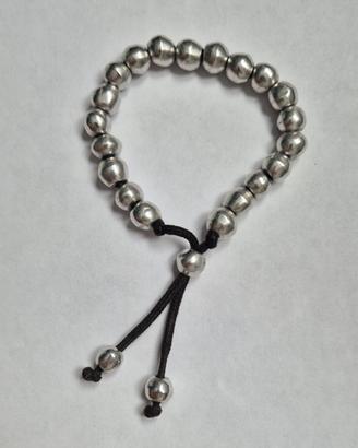 Bracciale regolabile con sfere. Brand VESTOPAZZO