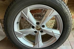 4 Cerchi + Gomme Invernali Beidgestone 235 55 r18