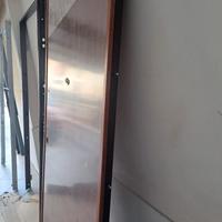 Porta in noce blindata da ingresso.