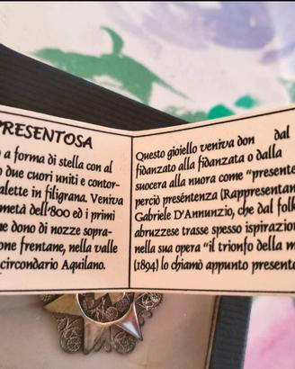 Presentosa Abbruzzese in argento 