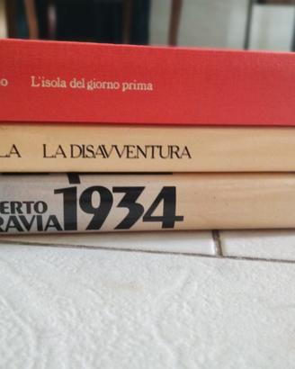 Tre romanzi: Moravia, Eco, Cassola.