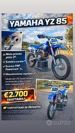 Yamaha yz85   motocross 
