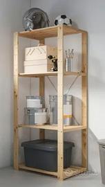 Scaffale Ikea 4 ripiani