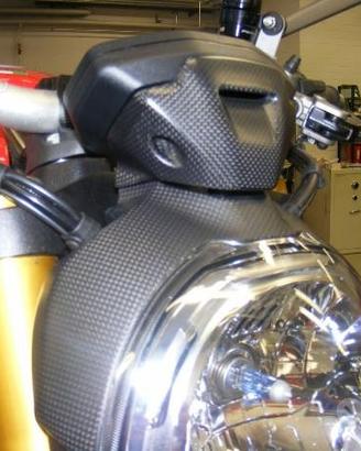 CORNICE FARO ANTERIORE CARBONIO DUCATI MONSTER 821