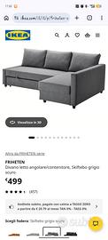 divano letto Ikea 250€
