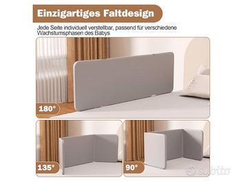 Eulenke Griglia di protezione per letto da 180 cm