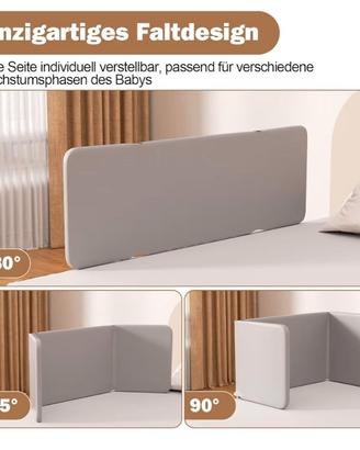 Eulenke Griglia di protezione per letto da 180 cm