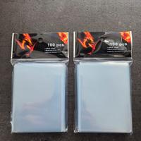 200 sleeves per carte da collezione 