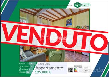 QUADRILOCALE IN BUONE CONDIZIONI CON GIARDINO E PO