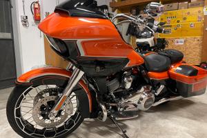 Harley davidson road glide cvo wicked orange