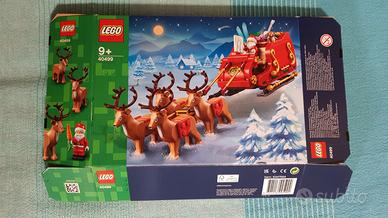 Lego 40499 SCATOLA VUOTA Slitta di Babbo Natale