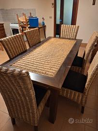 tavolo + poltrone 