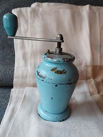 Macinino Vintage Tre Spade Blu "Pera"