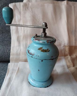 Macinino Vintage Tre Spade Blu "Pera"