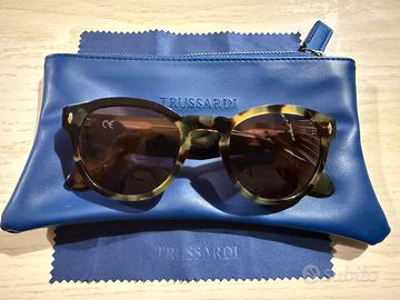 Occhiali da sole Trussardi Turtle nuovi mai usati