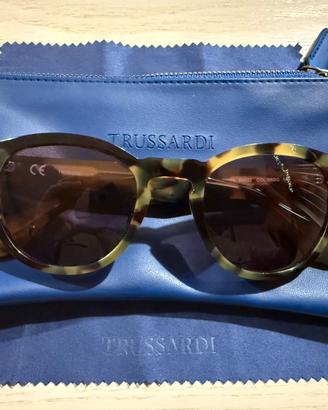 Occhiali da sole Trussardi Turtle nuovi mai usati