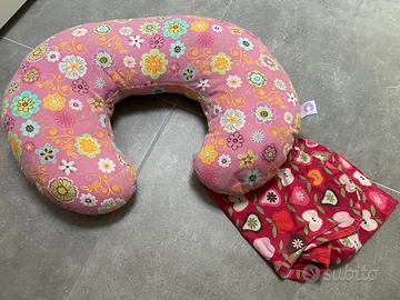 CUSCINO ALLATTAMENTO CON FODERA DI RICAMBIO