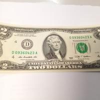 U.S.A. Banconota da 2 Dollari Serie D