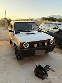 Fiat Panda 141 1100 fire