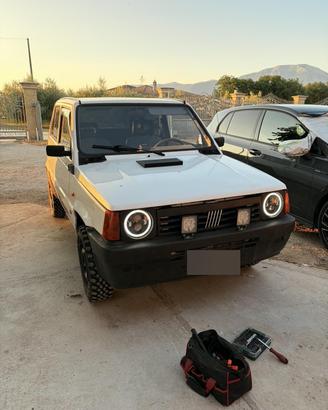 Fiat Panda 141 1100 fire