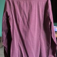 Camicia con scollo alla coreana