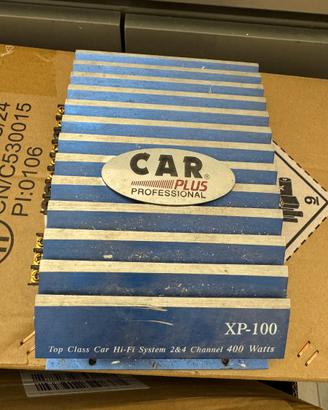 Amplificatore auto car plus xp 100 400watt